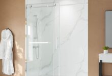 Frameless Sliding Glass Shower Doors