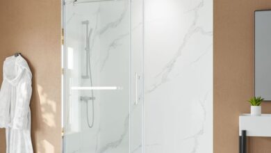 Frameless Sliding Glass Shower Doors